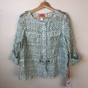 NWT Hearts of Palm 3/4 Sleeve Size 10